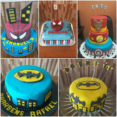 Bolo Super Heróis Infantil - Bolos com personagens de super heróis infantil | Bolo, Bolo de avião ...