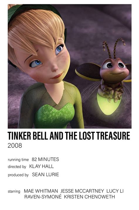 tinker bell and the lost treasure (2008) movie poster | Filmes ...