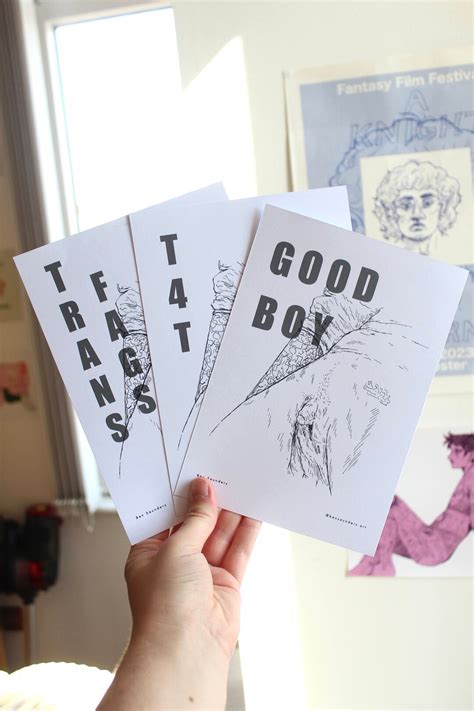 T Dick Trans Man Nude Print Sexy Kink Trans Queer Artwork Line