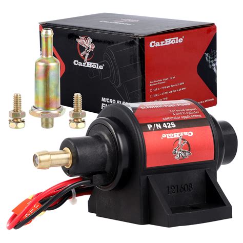 Carbole Gasoline Electric Fuel Pump Universal 516 Inch