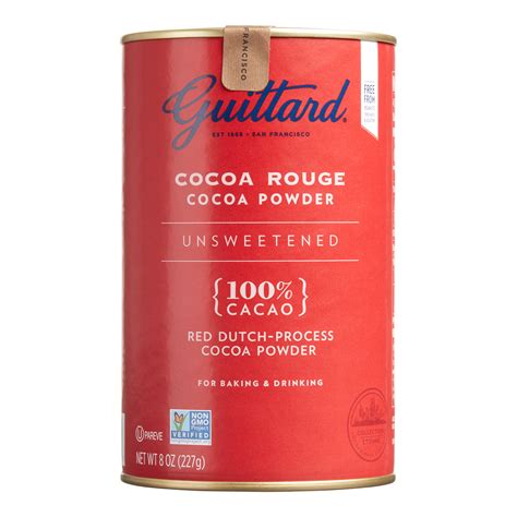 Guittard Cocoa Rouge Red Unsweetened Cocoa Powder World Market