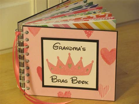 Grandma S Brag Book Photo Album Scrapbook Keepsake