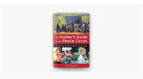 The Insider S Guide To The Peace Corps Tr N Apple Books