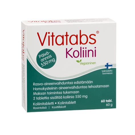 Vitatabs® Koliini 60 Tabl Hankintatukku