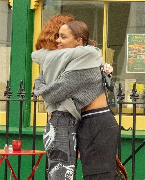 Jess Glynne And Alex Scott Embrace In First Pics As Pair Quietly