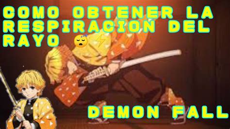 Como Conseguir La Respiracion Del Rayo En Demon Fall Roblox Youtube