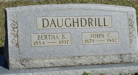 John Calvin Daughdrill Sr Find A Grave Memorial