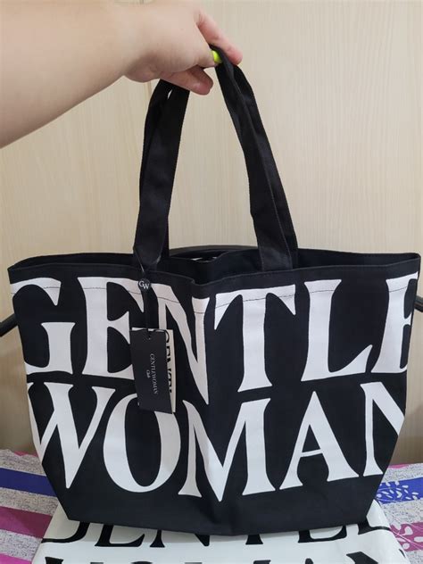 PRE ORDER GENTLEWOMAN Canvas Tote Bag In Black On Carousell