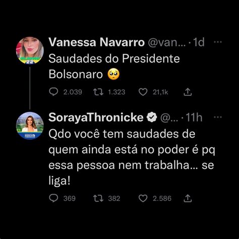 Mealykhan On Twitter Rt Choquei On A Soraya Thronicke Responde