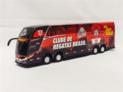 Miniatura Nibus Clube De Regatas Brasil G Dd Eixos Elo