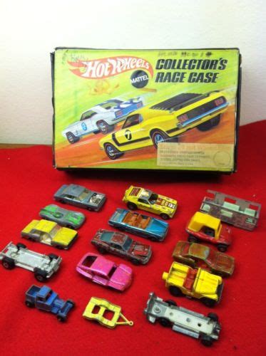 Vintage Redline Hot Wheels Toy Car Collector S Race Case Matchbox Tootsietoy Lot Antique