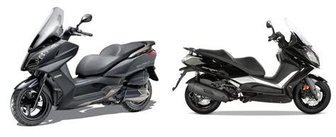 Motorrad Vergleich Kymco Downtown I Vs Kymco New Downtown I