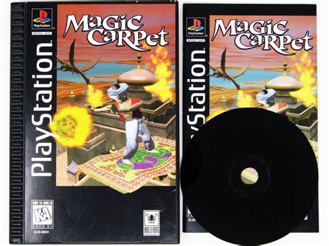 Magic Carpet Long Box Playstation Ps1 Retromtl