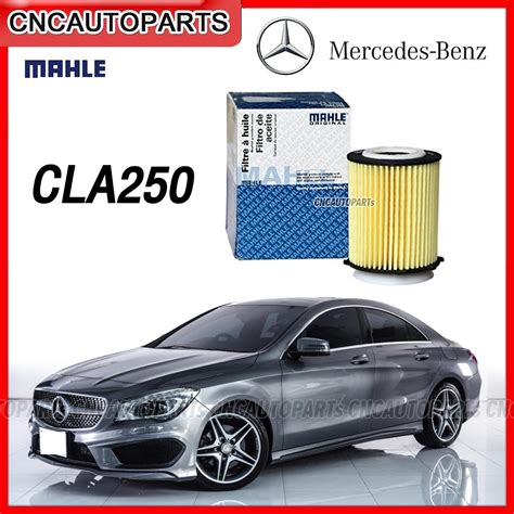 Mahle ไส้กรองน้ำมันเครื่อง Benz Cla250 W117 Shopee Thailand