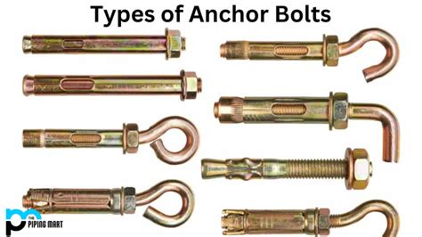 types  anchor bolt