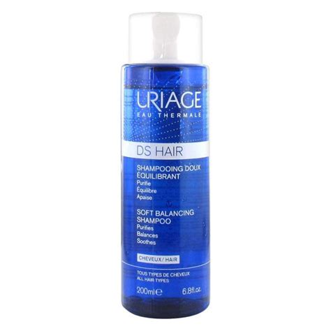 Uriage DS Hair Shampoo, 200 ML, Leaves Hair Silky and Healthy, Soothes ...