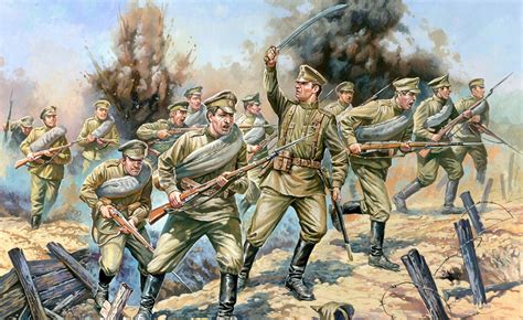 Russian Troops Wwi Military Art Military History Military Diorama