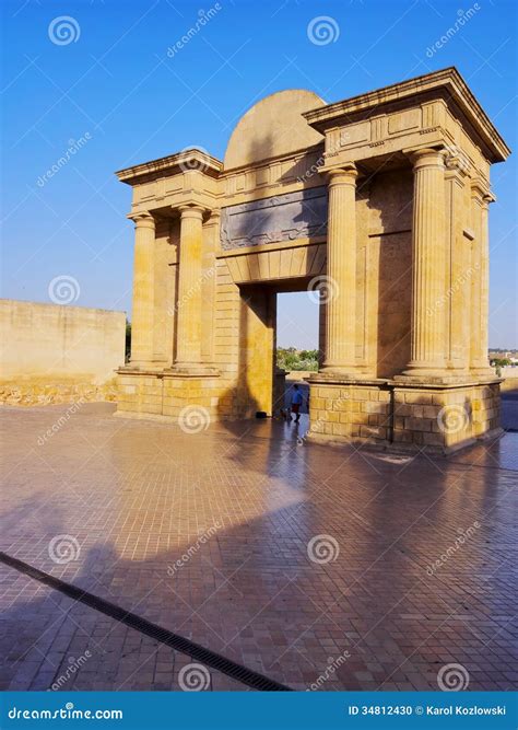 Bridge Gate in Cordoba, Spain Stock Photo - Image of famous, puente