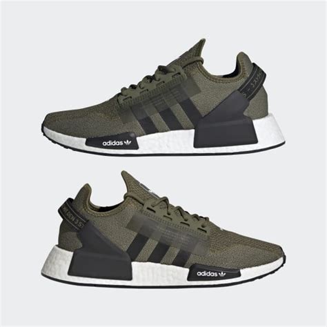 Adidas Nmd R1 V2 Shoes Green Men S Lifestyle Adidas Us