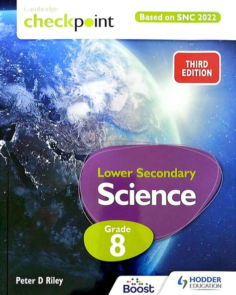 Cambridge Checkpoint Lower Secondary Science Rd Edition Snc