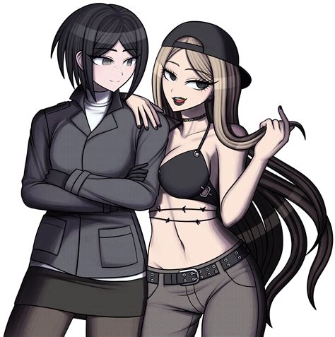 Mukuro in her Despair Arc outfit! (along with an OC) : r/danganronpa