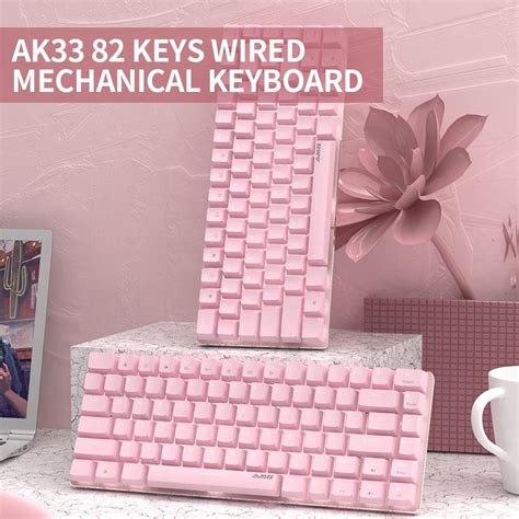 buy ajazz ak  keys usb wired mechanical keyboard monochromatic