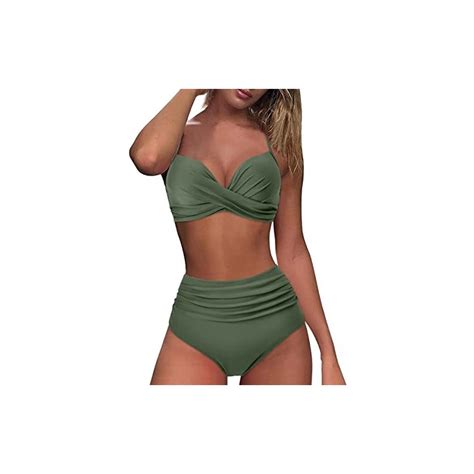 Modaworld Bikini Donna Sexy Costume Da Bagno A Due Pezzi Costume Da Bagno Bikini Da Donna