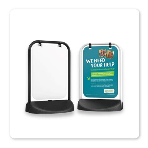 Classic Swing Pavement Sign - Abprint & Design