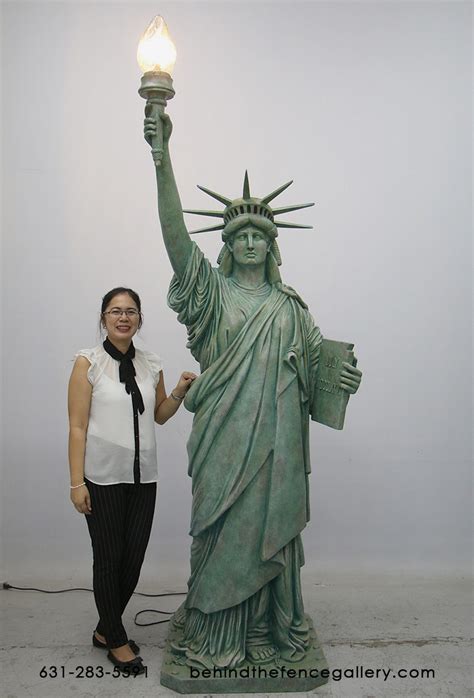 statue  liberty figurine ft tall statue  liberty figurine ft