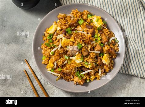 Char Siu Pork Fried Rice Hi Res Stock Photography And Images Alamy