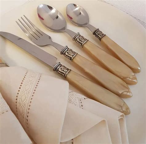 Faqueiro 24 Peças Nude Aço Inox Pérola Kenya MadeiraMadeira