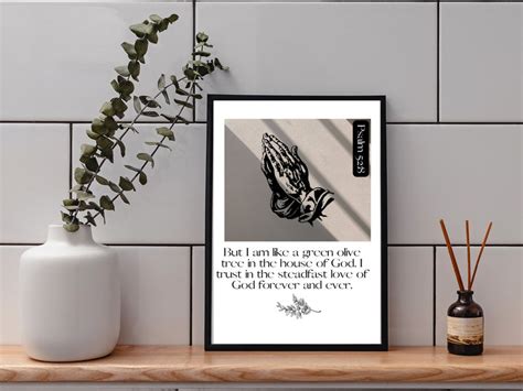 Psalm Verses Posters Psalm Art Nude Christian Decor Etsy