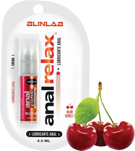 GAERO GLOBAL SOLUTION Lubricante Anal Relax Anestesico Sin Dolor Olor Cereza Binlasb 4 5 Ml By