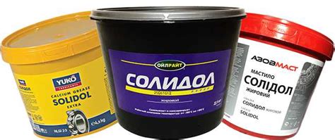 Жировой солидол: особенности применения, характеристики, свойства