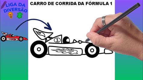 Como Desenhar um CARRO DA FÓRMULA 1 - Corrida F1 - YouTube