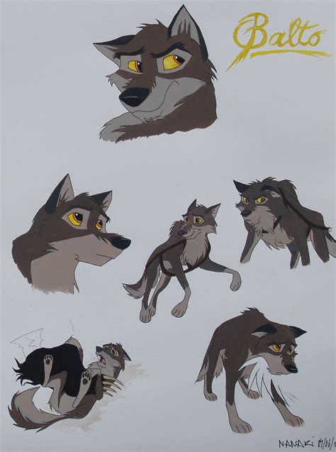 Balto From Balto Fanart By Nanaki By Draggane On Deviantart