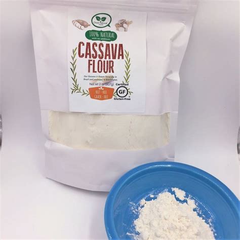 Cassava Flour (Manioc or Yuca Flour) by Chozi., Certified Gluten-Free ...