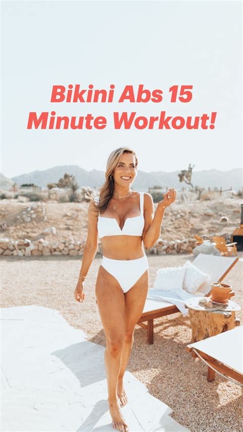 Bikini Abs 15 Minute Workout!: An immersive guide by Love Sweat Fitness