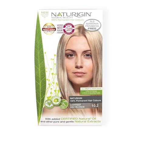 Naturigin Permanent Hair Colour Lightest Ash Blonde 10 2 Salwaz Beauty Salon