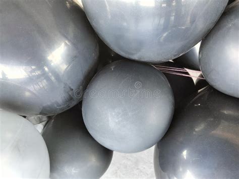 Photo Of Several Black Hot Air Balloons Stock Photo Image Of Circle White