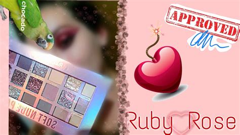 NOVA PALETA SOFT NUDE RUBY ROSE Review Make Dicas YouTube