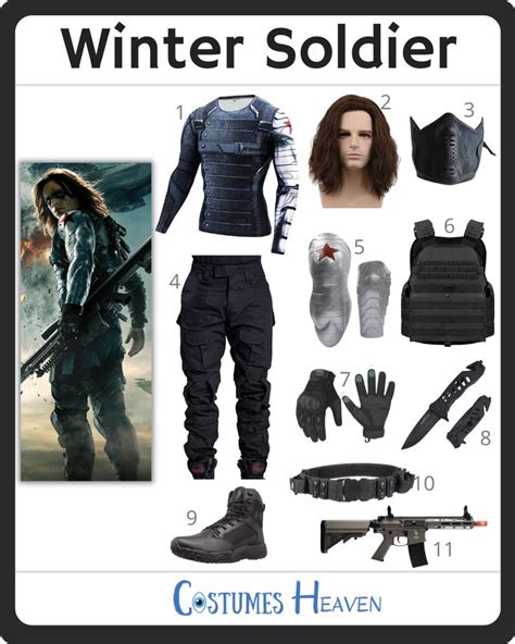 The Easy Way To Dress Like Winter Soldier In 2024 Winter Soldier