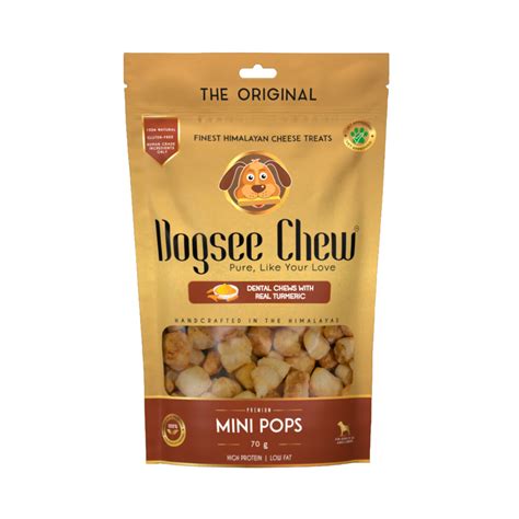 Dogsee Chew Mini Pops Dental Chews with Real Turmeric – Pets' Station