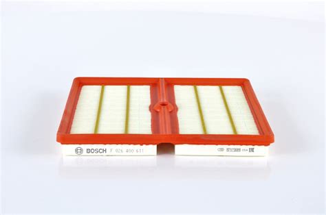 F 026 400 611 BOSCH S 0611 Luchtfilter Lengte 271 Mm Filter Insert