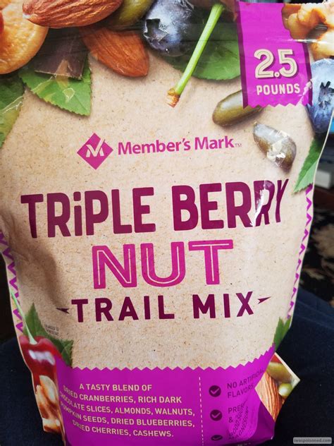 Food Safety Report Members Mark Triple Berry Nut Trail Mix Sams
