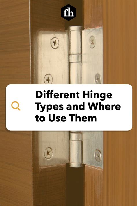 Different Hinge Types And Where To Use Them Interior Door Hinges