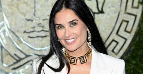 Fans Cannot Hide Admiration Famous Year Old Demi Moore Shared A Photo In A Unique Bikini