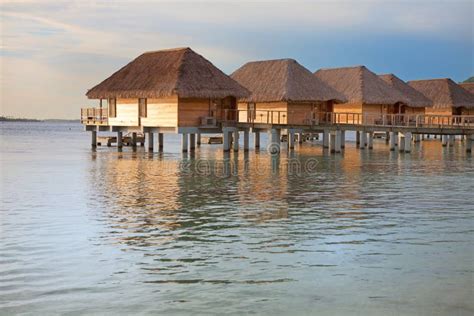 Beach Huts In Water Stock Photo Image Of Tropical Houses 20841358