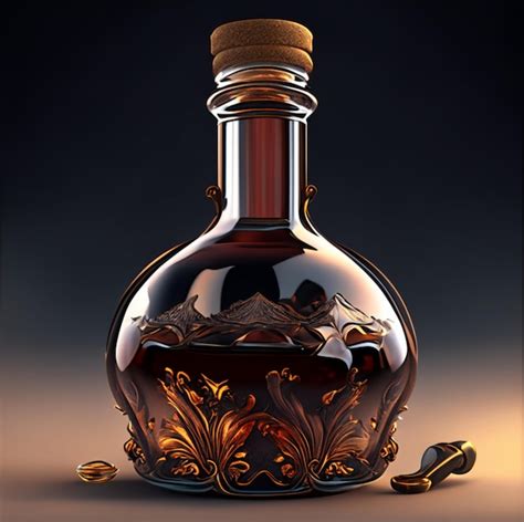 Premium AI Image | Elixir Bottle
