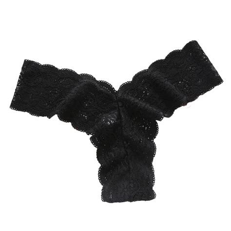 Wendunide Lingerie For Women Women S Stretch Bikini G String Panty Lace Trim Colors Comfy Sexy